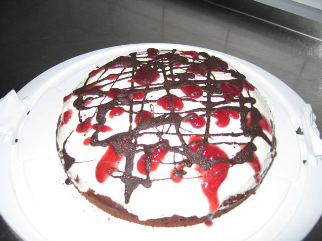 Fotos von Kuchen und Kuchentheke